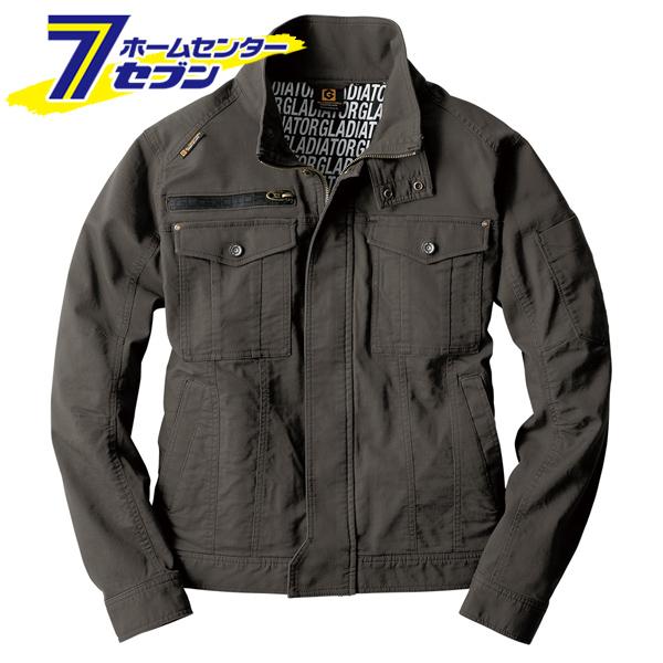 ストレッチ コードピケ ジャケット (アーミー) S GA-3910 コーコス信岡 [作業服 作業着 ユニフォーム ストレッチ メンズ レディース グラディエーター GLADIATOR CO-COS]