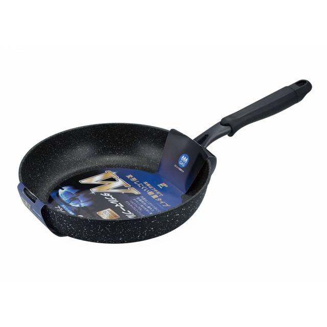 ダブルマーブルα フライパン26cm RB-2104 和平フレイズ [ガス火 直火 専用 耐摩耗性 フッ素加工 ]