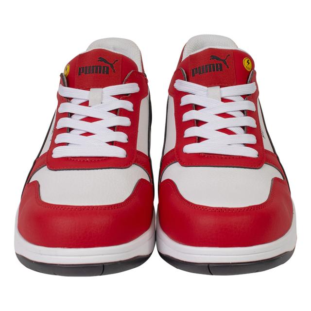 プーマ 安全靴 ヘリテイジ フロントコート ロー FRONTCOURT RED LOW