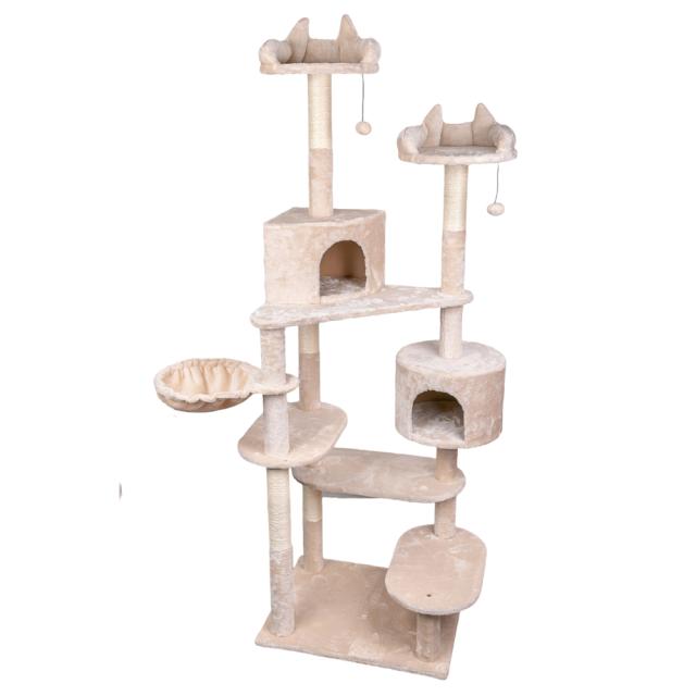 キャットタワー猫型16 [猫タワー キャットツリー 猫用品 猫の遊び場 多頭飼い HI キャットタワー猫型16 [猫タワー キャットツリー 猫用品 猫の遊び場