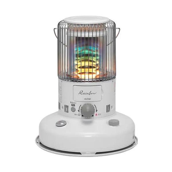 石油ストーブ (対流型) 木造7畳・コンクリ9畳 ホワイト 日本製 RB-2524-W [暖房器具 灯油 簡単点火 レインボーストーブ トヨトミ]