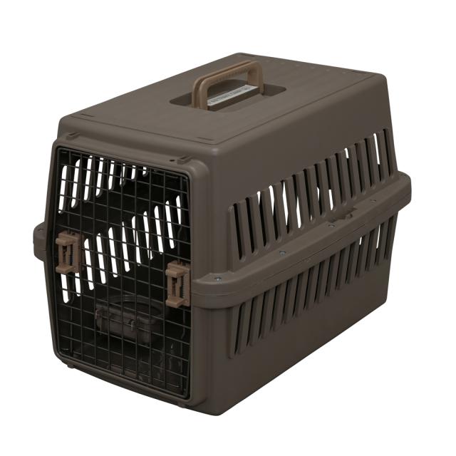中型犬 エアトラベルキャリー Mサイズ 〜20kg ブラウン ATC-670 [飛行機可 防災 ペット 同行避難 アイリスオーヤマ]の通販は