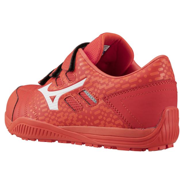 オールマイティ ワークシューズ 26.5cm オレンジ×ホワイト TDII 22 L F1GA230154265 ミズノ [ワーキング スニーカー 作業靴 ユニセックス ローカット ベルト靴 軽量 ]