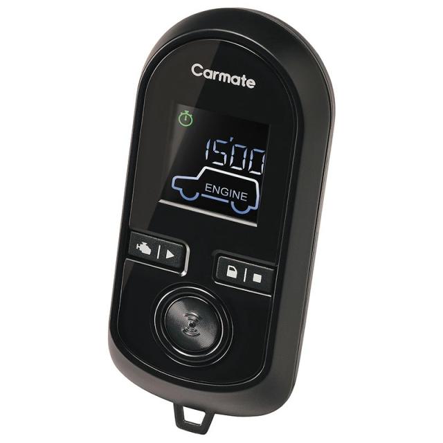 リモコンエンジンスターター TE-W8000 カーメイト [エンジンスターター カーアクセサリ カー用品 自動車用品 アンサーバック機能 LoRa 防犯LED内蔵 12V車専用 AT車専用 国産車専用]
