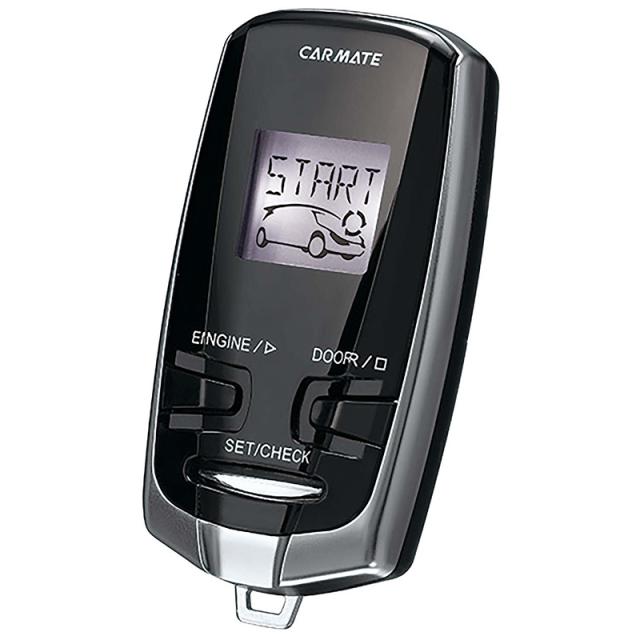 リモコンエンジンスターター TE-W73PSA カーメイト [エンジンスターター カーアクセサリ カー用品 自動車用品 アンサーバック機能 プッシュスタート車専用 12V車専用 AT車専用]