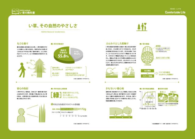 い草ラグ ふっくらコンパクトラグ 南国 180×240cm （3帖） [シンプル 敷物 和風 無地 防カビ 抗菌 防音 大島屋]_4