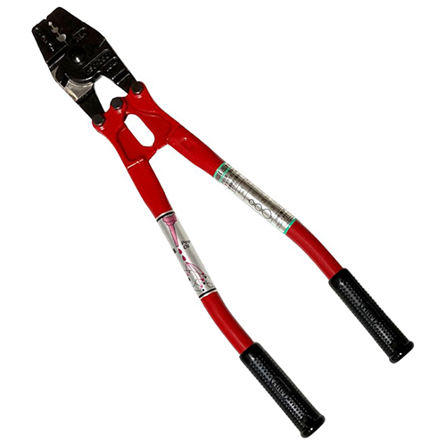 スエージャー 全長430mm レッド 日本製 HSC-350 [台付ワイヤーロープ 圧着 切断 かしめ 耐久性 強度 専用工具 アーム] 6,970円
