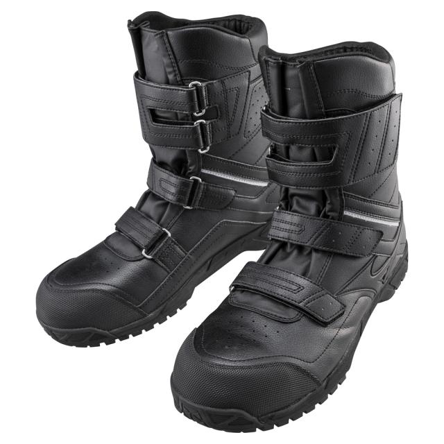 オールマイティ ワークシューズ 24.5cm ブラック BS 29 H F1GA210209245 ミズノ [作業靴 ワーキング 長靴 ブーツ ユニセックス ハイカット ベルト靴 軽量 ]の通販は