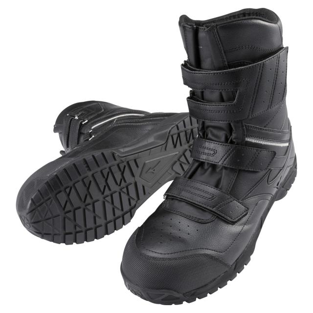 オールマイティ ワークシューズ 26.5cm ブラック BS 29 H F1GA210209265 ミズノ [作業靴 ワーキング 長靴 ブーツ ユニセックス ハイカット ベルト靴 軽量 ]