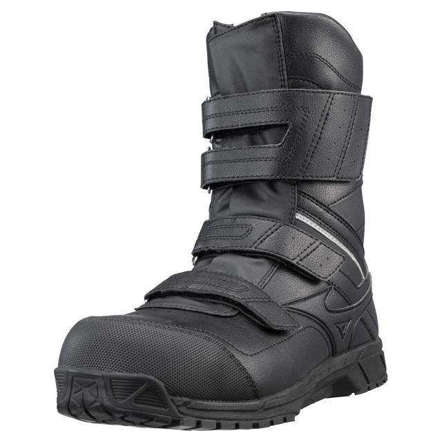 オールマイティ ワークシューズ 27.5cm ブラック BS 29 H F1GA210209275 ミズノ [作業靴 ワーキング 長靴 ブーツ ユニセックス ハイカット ベルト靴 軽量 ]