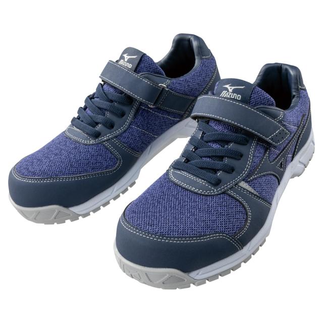 オールマイティ ワークシューズ 24.5cm ネイビー FS 32 L F1GA190414245 ミズノ [ウィメンズ レディース 女性 ワーキング スニーカー ローカット 軽量]