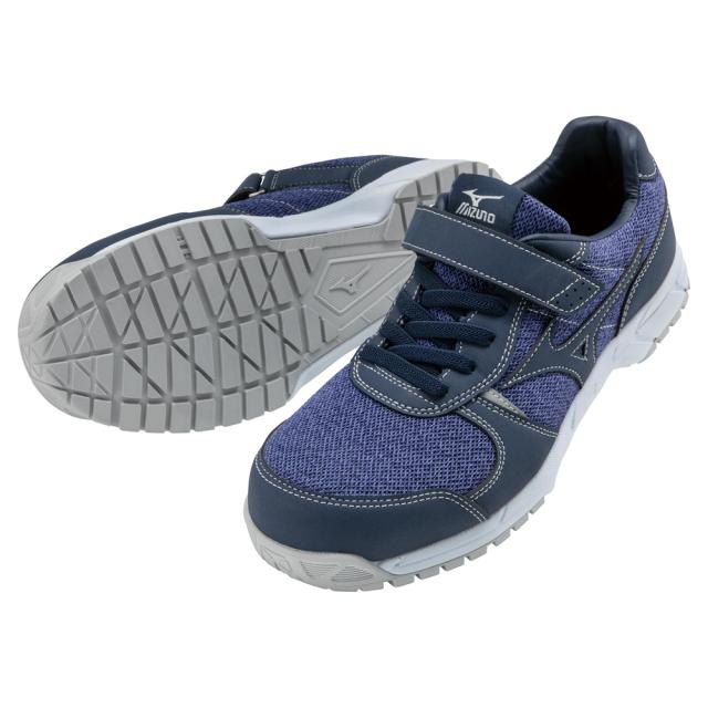 オールマイティ ワークシューズ 24.5cm ネイビー FS 32 L F1GA190414245 ミズノ [ウィメンズ レディース 女性 ワーキング スニーカー ローカット 軽量]