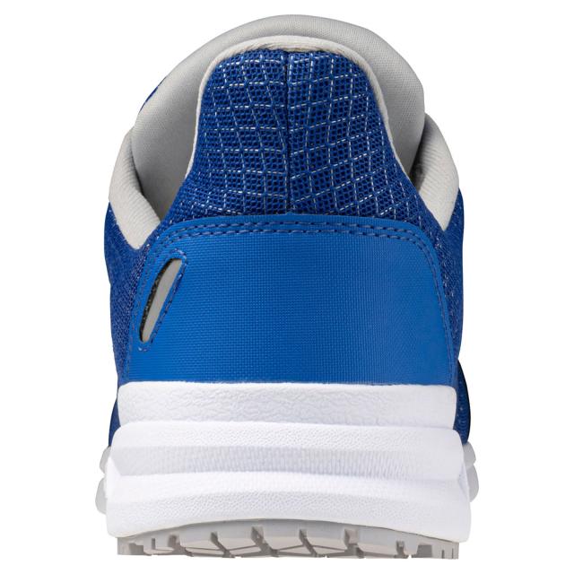 オールマイティ ワークシューズ 25.5cm ブルー×シルバー×ホワイト FSII 11L F1GA240327255 ミズノ [ウィメンズ レディース 女性 ワーキング スニーカー ローカット 軽量]