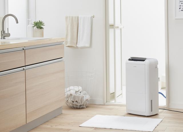 衣類乾燥除湿機 12L コンプレッサー式 ホワイト IJC-M120-W [IRIS 衣類