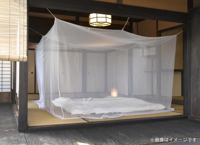 吊り下げ 蚊帳 かや 6帖用 250x300x200cm 大島屋 [カヤ 虫よけ 蚊よけ