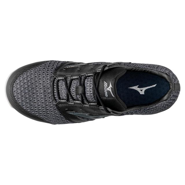 オールマイティ ワークシューズ 26cm ブラック×ダークシルバー VH 11 L F1GA220409260 ミズノ [メンズ 男性 ワーキング スニーカー ローカット 軽量 ] オールマイティ ワークシューズ 26cm ブラック×ダークシルバー VH 11 L