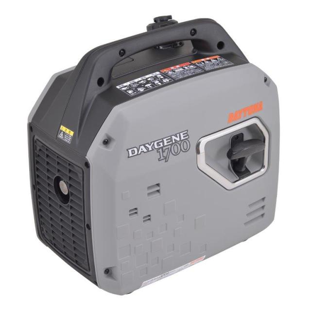 静音型インバーター発電機 DAYGENE1700 55001 [防音型 オイル 軽量 建設現場 停電 災害時 レジャー 高出力 DAYTONA デイトナ]