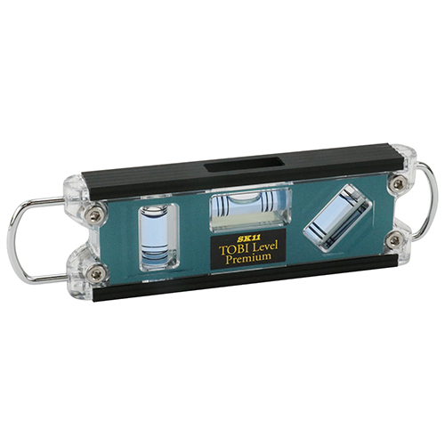 SK11 鳶レベル Mカラー 日本製 SED-TBP-M [水平器 カラビナ対応 マグネット付 水平 垂直 45度の測定 工具 道具 藤原産業]の通販は 4,585円