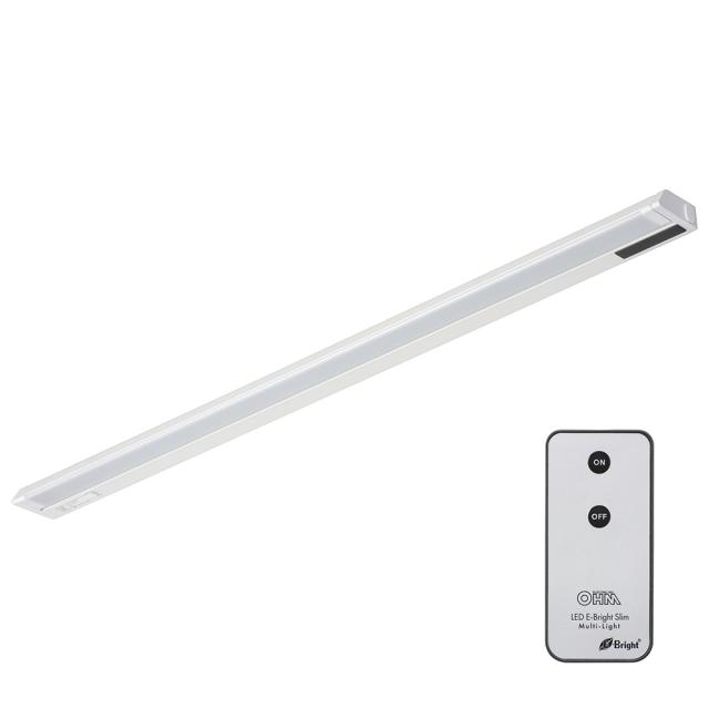 LEDイーブライトスリム多目的灯リモコンタイプ 14W 857mm 昼光色 [品番]06-4039 LT-NLES14D-HR [スリムライト 照明器具 オーム電機] 5,460円