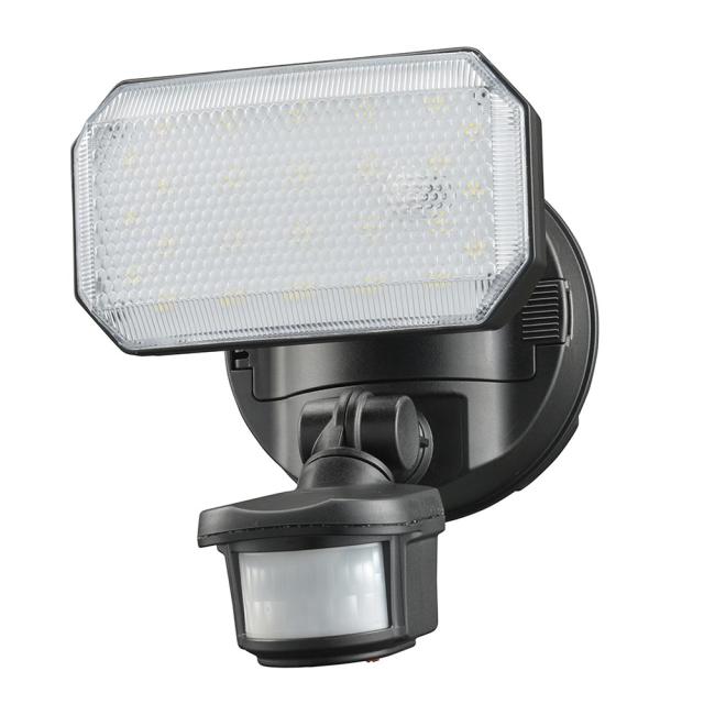 monban 防犯センサーライト 1灯 リチウム充電池式 1000ルーメン [品番]07-8801 LS-B311 [センサーライト オーム電機]