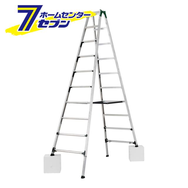 伸縮脚付専用脚立 約360cm PRT-360FX [alinco 脚立 幅広踏ざん 伸縮脚タイプ アルインコ]