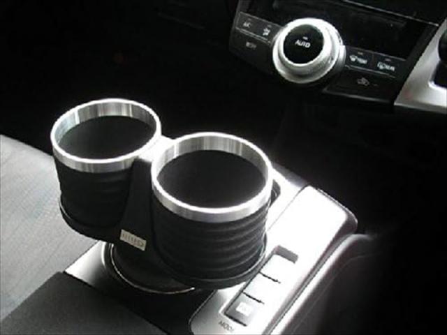 ドリンクホルダー シルバー カップタイプ BMW ミニ R50/R52/R53 2001年〜2006年 AL-T118S [アルカボ 車種別ドリンクホルダー ALCABO]_1
