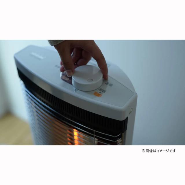 速暖遠赤外線電気ヒーター 日本製 EWH-CS100P-W [暖房 ストーブ カーボンヒーター スピード暖房 トヨトミ]_1