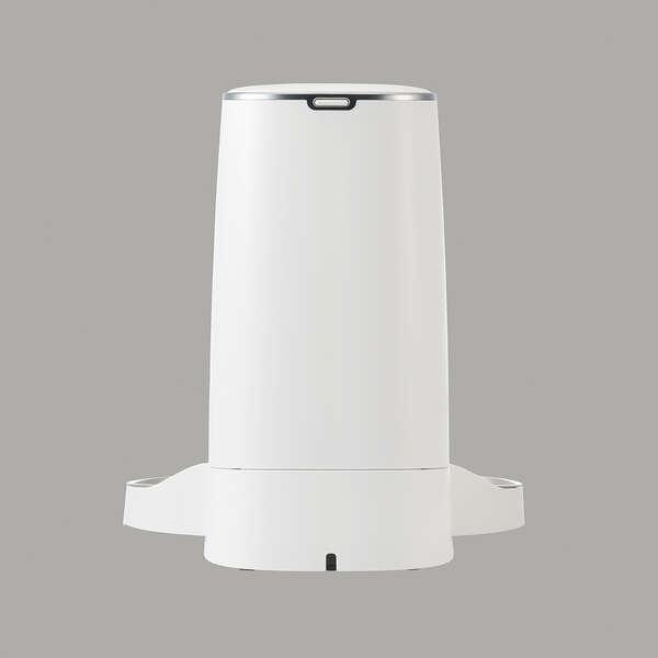 ペット用 タイマー式自動給餌器 4L 2皿タイプ ホワイト PET-AF04WH [オート給餌器 自動エサやり器 ペット用品 mofult エレコム]_2