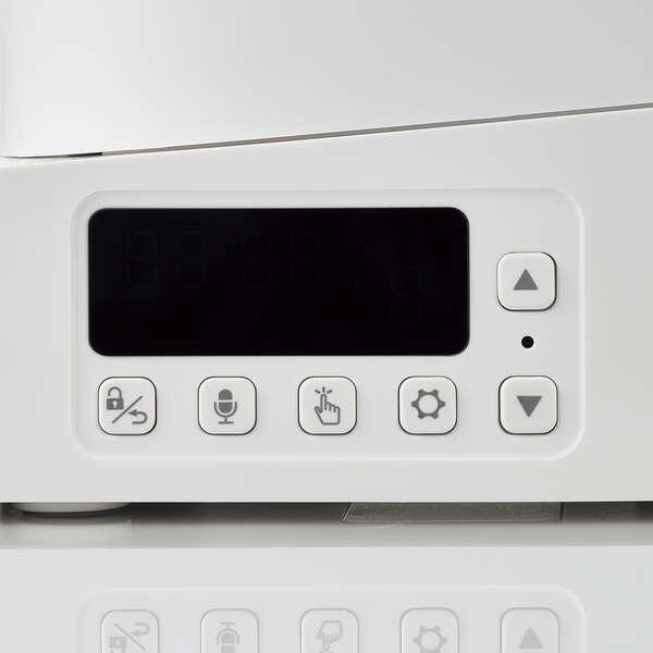 ペット用 タイマー式自動給餌器 4L 2皿タイプ ホワイト PET-AF04WH [オート給餌器 自動エサやり器 ペット用品 mofult エレコム]_4