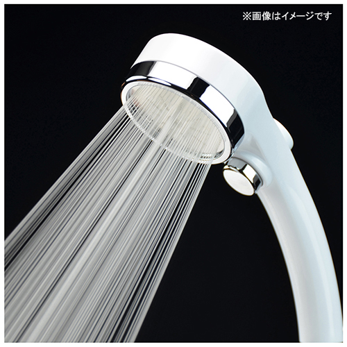 浄水シャワーホースセット ピュアラ 1.6m 日本製 GA-FH036 [カクダイ シャワーヘッド ストップボタン 160cm 塩素除去 節水 交換  GAONA]_1