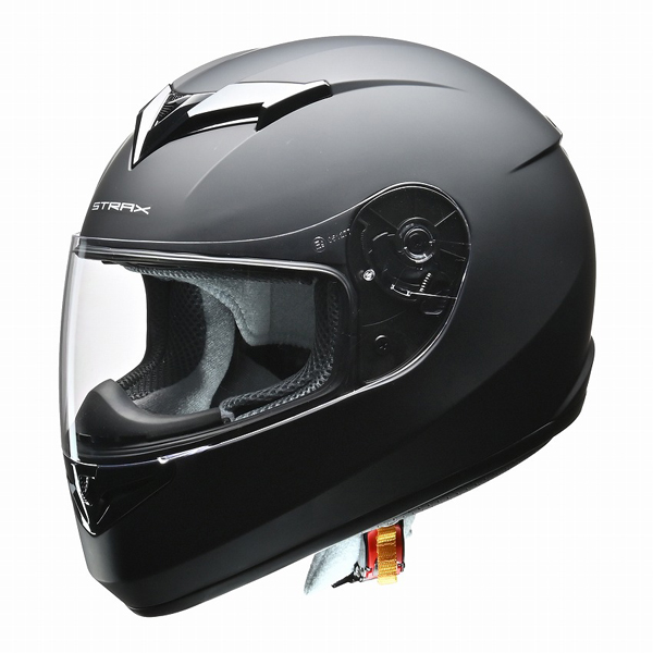 フルフェイスヘルメット ストラックス マットブラック LL SF-12MATBK-LL [二輪 バイク用品 LEAD]