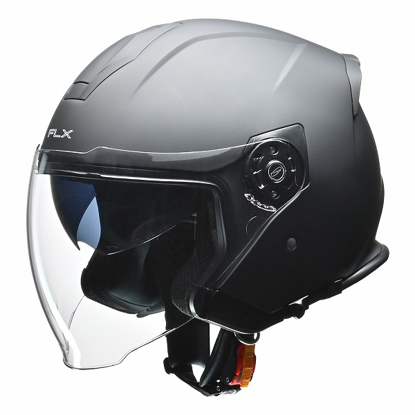 ヘルメット FLXジェットヘルメット マットブラック L FLXMATBKL [二輪 バイク用品