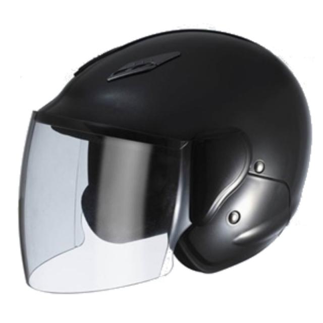 セミジェットヘルメット ブラック F BH-17K [シールド付き 二輪 バイク用品 ユニカー工業]