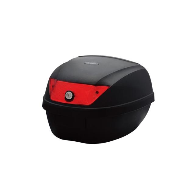 バイク用 リアボックス ブラック S 24L BG-061 [テールボックス 収納BOX 二輪 バイク用品 ユニカー工業]