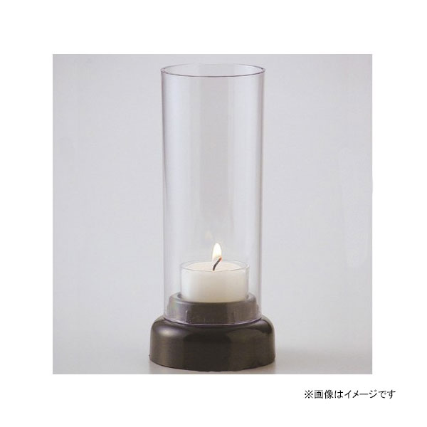 ローソク立 安心ローソク立て 75720000 [ろうそく 蝋燭 お墓参り用 停電 防災