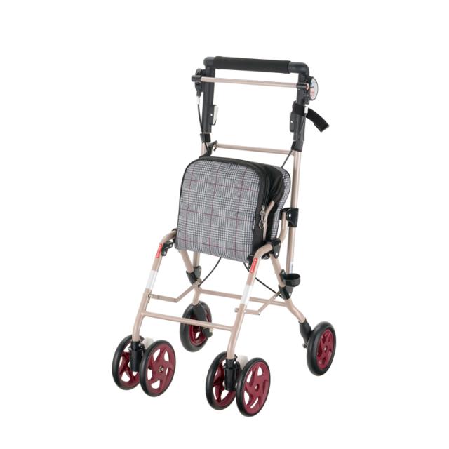 シルバーカー アルキュート UL グレンチェック 144197 [介護 歩行補助 高齢者 収納 コンパクト リッチェル]