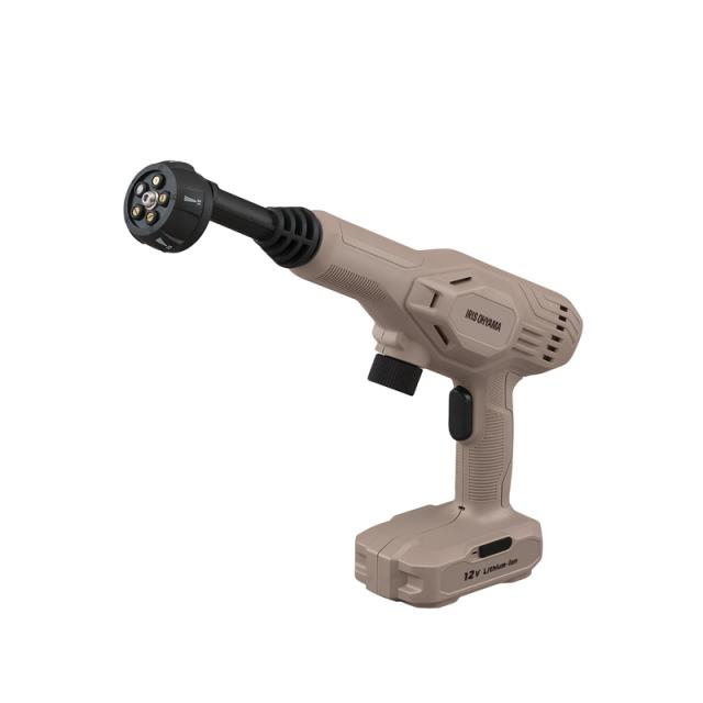 ハンディウォッシャー 1.4MPa 充電式 ペールブラウン JHW-102 [コードレス USB充電 洗車 外壁掃除 汚れ落とし 屋外掃除 アイリスオーヤマ]