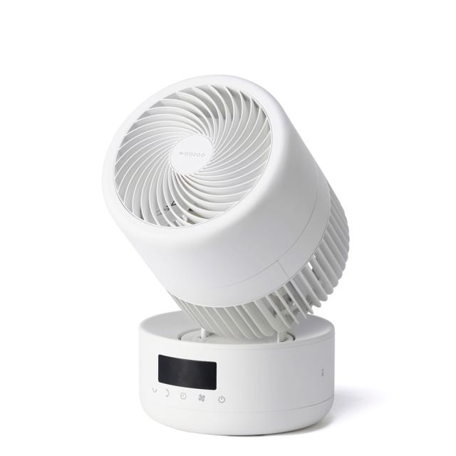サーキュレーター 32畳 WOOZOO 360 barrel ホワイト PCF-CD15TECA-W [扇風機 静音 省エネ 熱中症対策 衣類乾燥 アイリスオーヤマ]