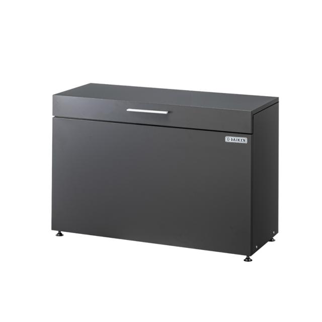 クリーンストッカー 200L ダークグレー CKH-1004GB [小型 屋外収納ボックス 物置 ゴミストッカー スチールタイプ 家庭用 ダイケン]