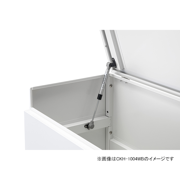 クリーンストッカー 200L ダークグレー CKH-1004GB [小型 屋外収納ボックス 物置 ゴミストッカー スチールタイプ 家庭用 ダイケン]_2
