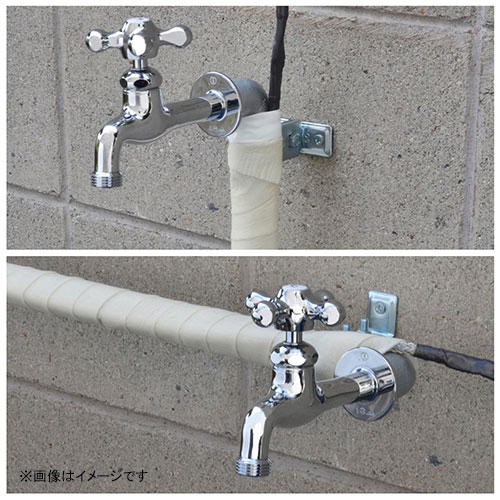 凍結防止ヒーター 2.0m  日本製 GA-KE002 [カクダイ 200cm 配管 水道管保護 寒波対策 住宅設備 GAONA]_7