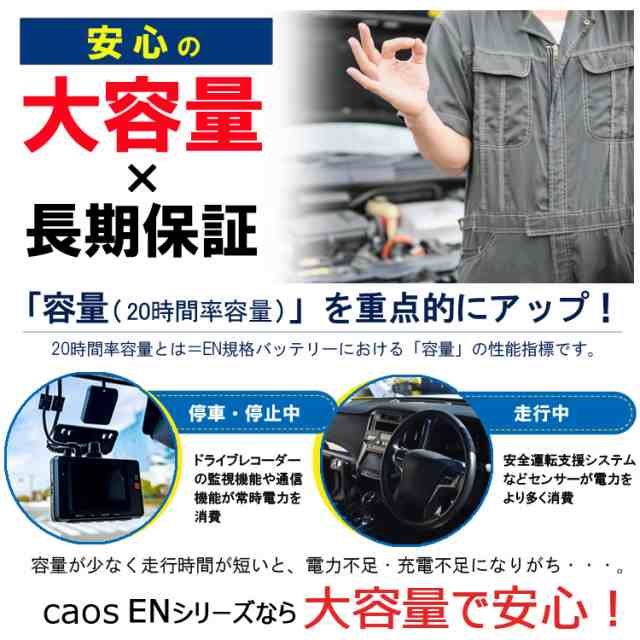 送料無料】 カオス バッテリー N-355LN1/EN 【ブルーバッテリー安心サポート付】caos ENタイプ [正規品 パナソニック  panasoic ENシリの通販はau PAY マーケット - ホームセンターセブン | au PAY マーケット－通販サイト