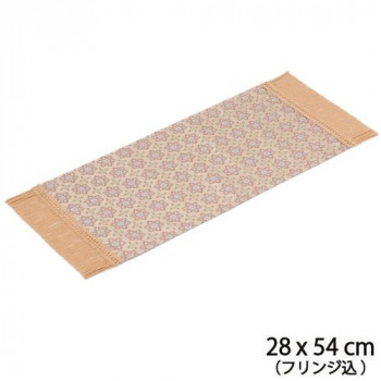 川島織物セルコン 天平華紋(てんぴょうかもん) 織りセンター 28×40cm HP1105 BE・ベージュ 6,050円