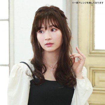 プリシラ BEAUTE 総手植えオールウィッグ エレガントカールロング 人毛ミックス ナチュラルブラウン BA-105-ZNBの通販は