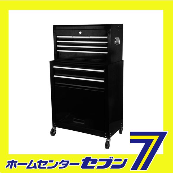 チェスト&amp;キャビネット ETR108BK藤原産業 [作業工具 工具箱]