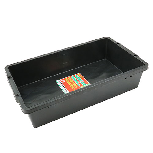 ときさん専用　トロ舟60リットル黒　20個　中古　引き取りのみ（群馬県前橋市） 藤原産業 緑長 プラスチック製トロ舟 140型 4977292680394 1個