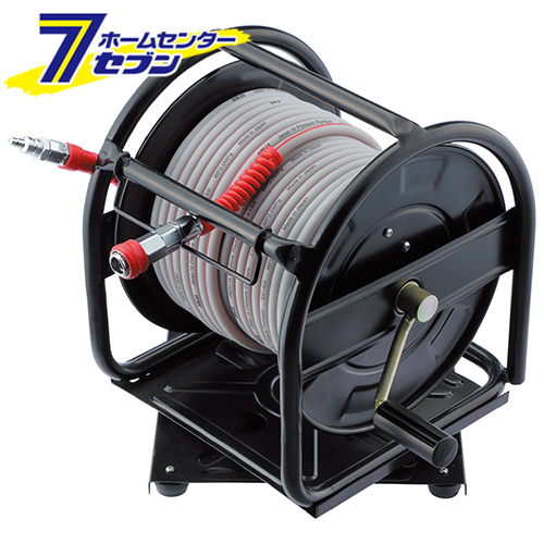 高圧エアホースリール 30m SHAR-030JP 藤原産業 [電動工具 エアーツール 建築用工具・高圧機器]