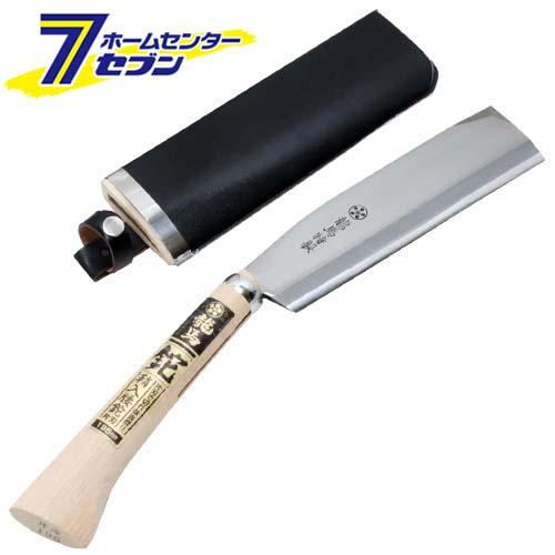 鞘入腰鉈 片刃 195MM 藤原産業 [園芸道具 鉈 片刃]