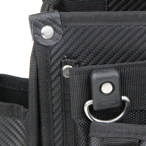 黒 仮枠釘袋 SKC2-6BK  藤原産業 [収納用品 自社腰袋 サック 自社 腰袋 サック]の通販は