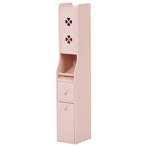 トイレラック (約)幅15.5×奥行19×高さ93cm MTR-7006PI 萩原 [家具 インテリア]